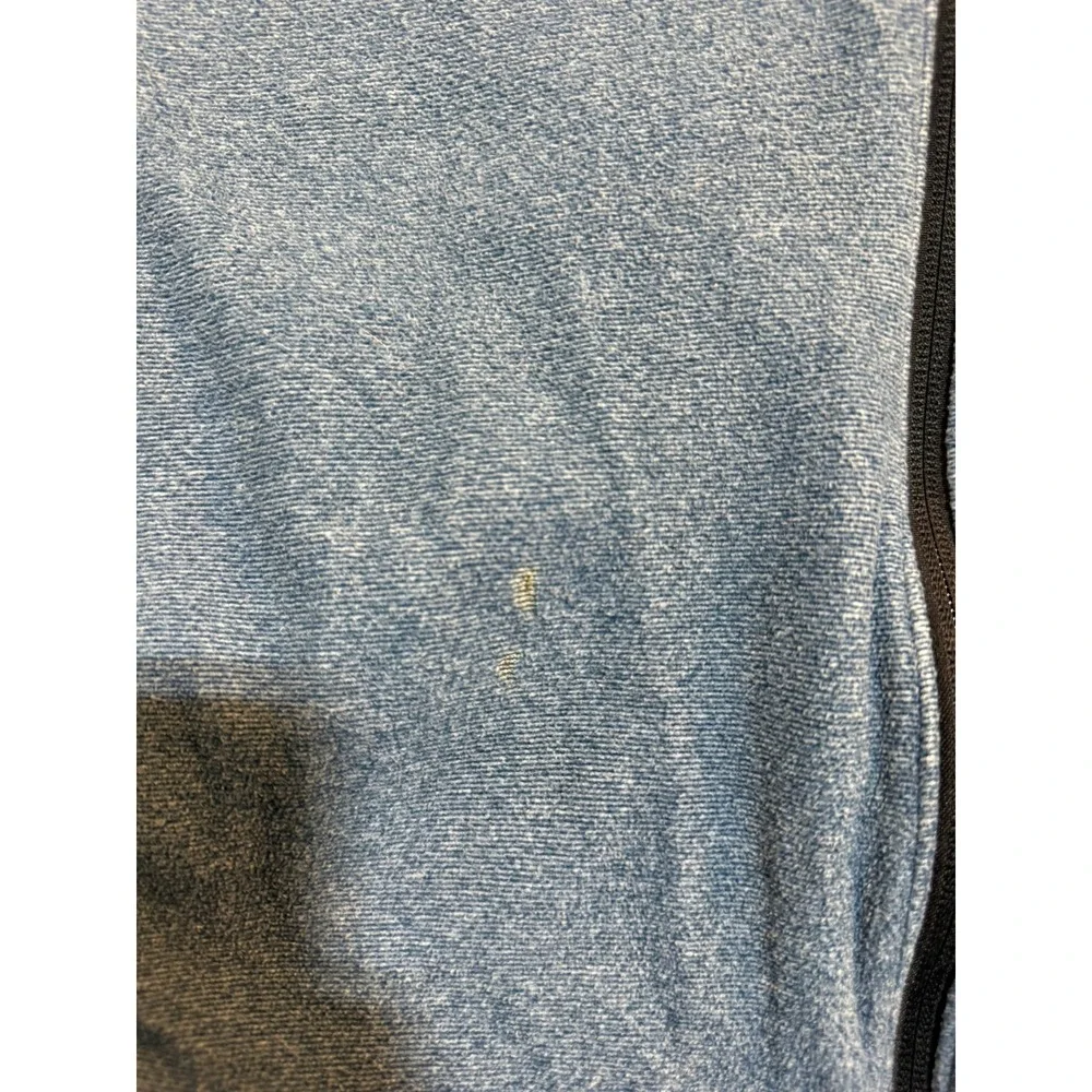 Under Armour ColdGear Mens Sleeveless Hoodie Vest Full Zip Blue Black Large‎